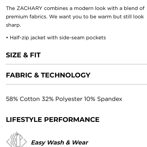 NWT Travis Matthew half zip jacket - Picture 3 of 4